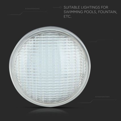 LED Basseinipirn LED/8W/12V IP68 3000K