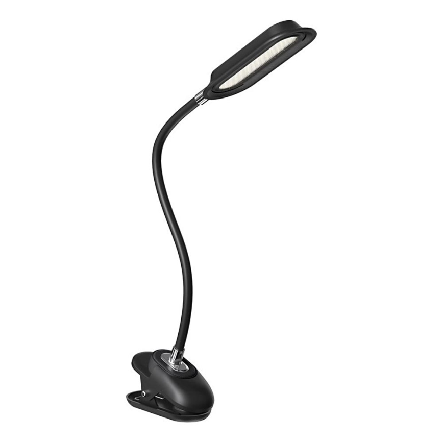 LED+CCT Hämardatav laualamp klambriga CLIP LED/7,5W/230V 3000/4200/5000K must