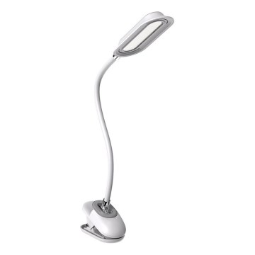 LED+CCT hämardatav laualamp klambriga CLIP LED/7,5W/230V 3000/4200/5000K valge