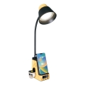 LED+CCT hämardatav laualamp traadita QI-laadimisega IDEAL LED/8W/230V 2700/4000/5000K beež