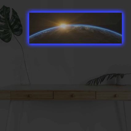 LED Dekoratiivne pilt LED/1x9V 6LR61