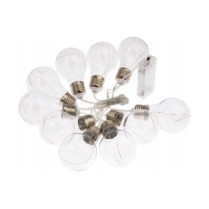 LED Dekoratiivne valguskett SMOLDER 2,1 m 10xLED/2xAA