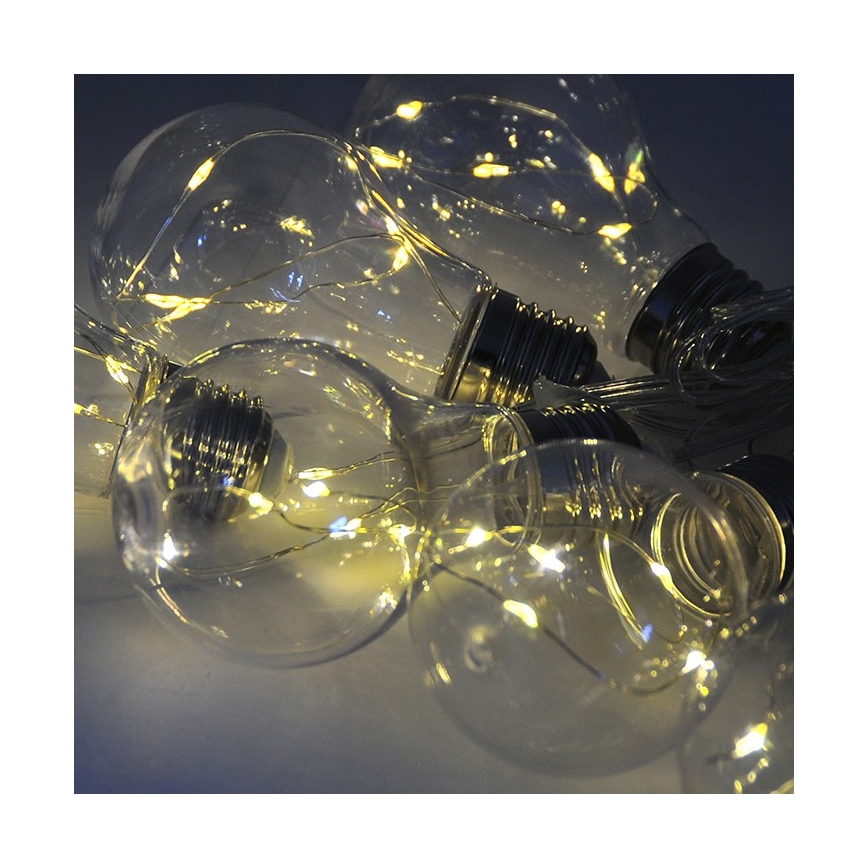LED Dekoratiivne valguskett SMOLDER 2,1 m 10xLED/2xAA
