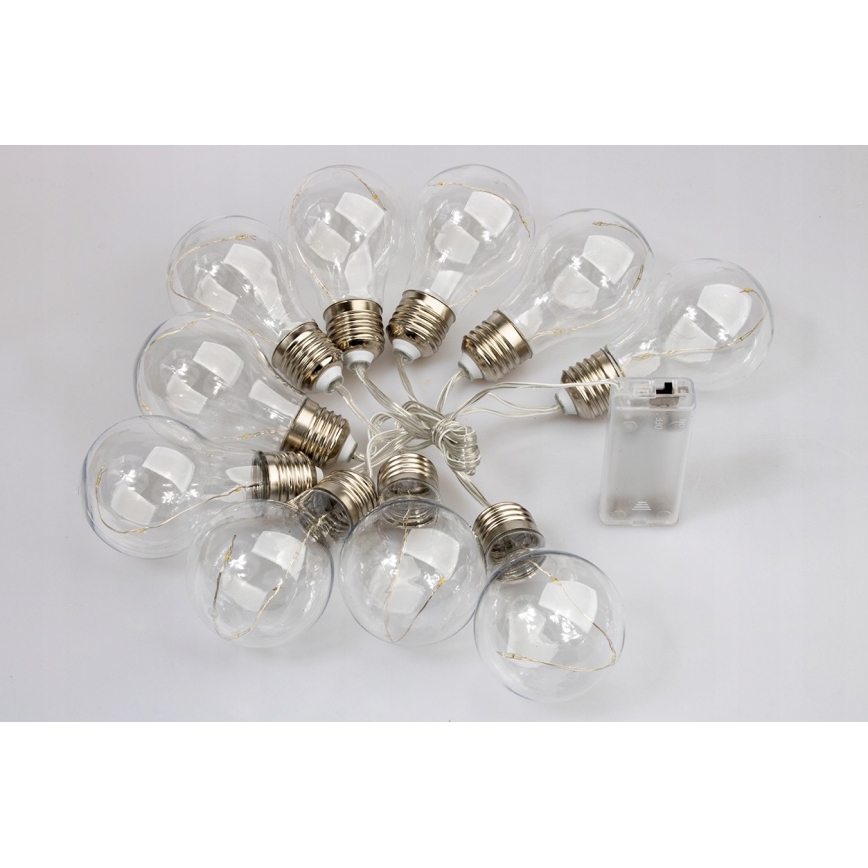 LED Dekoratiivne valguskett SMOLDER 2,1 m 10xLED/2xAA