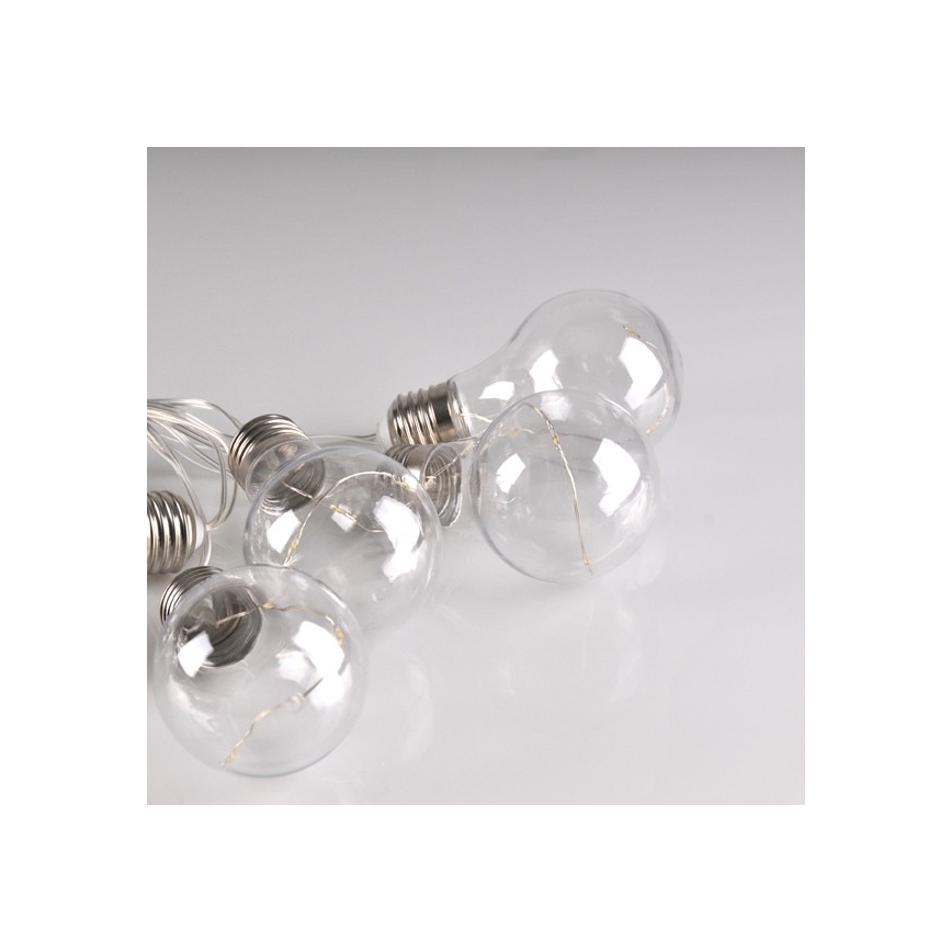 LED Dekoratiivne valguskett SMOLDER 2,1 m 10xLED/2xAA