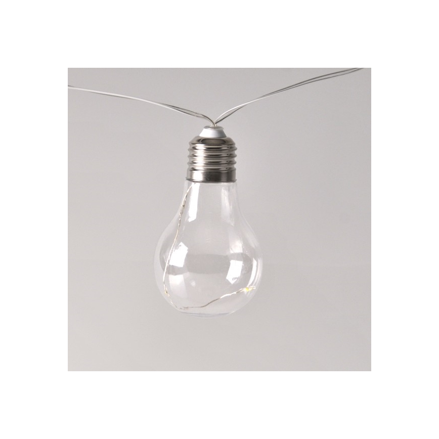 LED Dekoratiivne valguskett SMOLDER 2,1 m 10xLED/2xAA