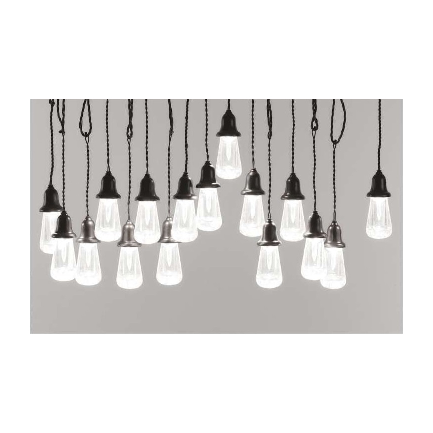 LED Dekoratiivne väli valguskett 60xLED/8,6m IP44 külm valge