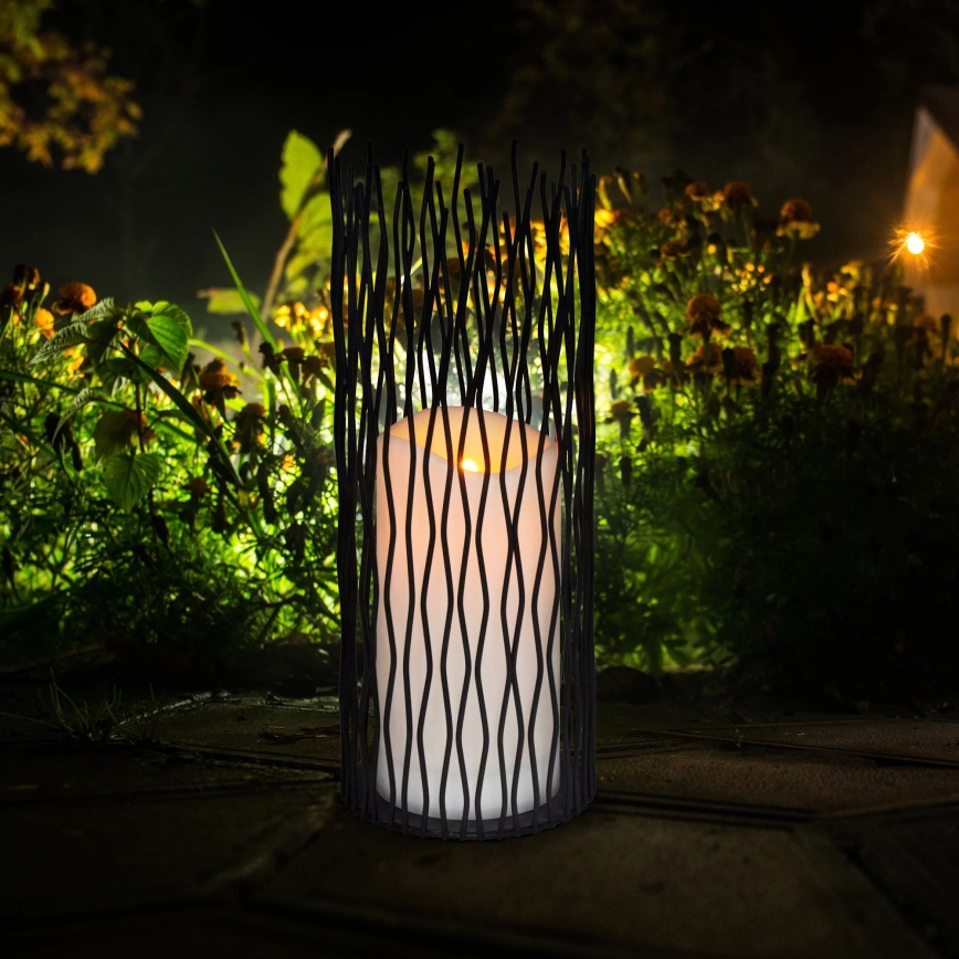 LED Dekoratiivne välivalgusti NYBORG LED/2xAA 35 cm IP44 soe valge