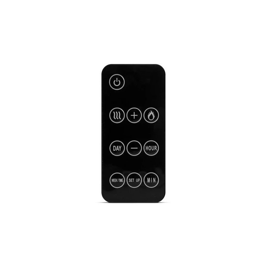 LED Elektrikamin koos küttega seinale LED/2000W/230V 56x88 cm