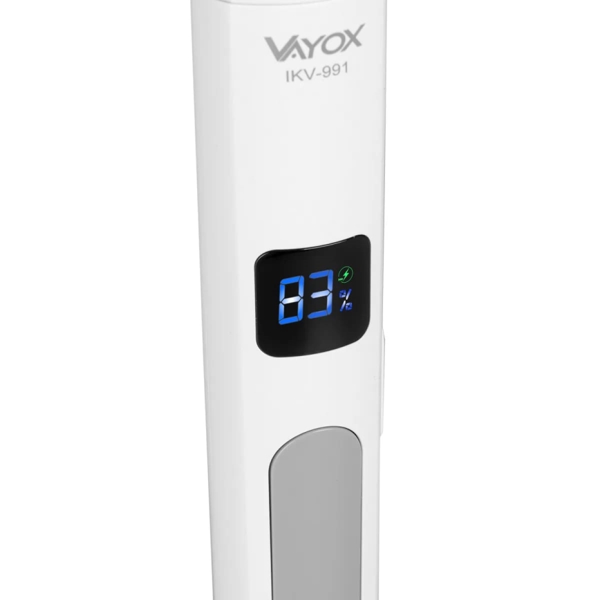 LED Elektriline putukalõks 2in1 LCD ekraaniga 1200 mAh/5V valge