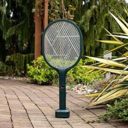 LED Elektriline putukapüüdja 2-ühes LCD-ekraaniga 1200 mAh/5V roheline