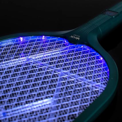 LED Elektriline putukapüüdja 2-ühes LCD-ekraaniga 1200 mAh/5V roheline