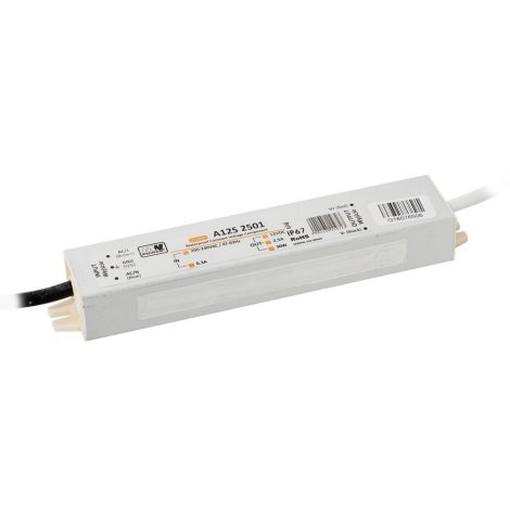LED Elektrooniline trafo LED/30W/12V IP67