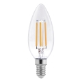 LED-filamentpirn C37 E14/6W/230V 3000K