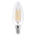 LED-filamentpirn C37 E14/6W/230V 4000K