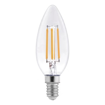 LED-filamentpirn C37 E14/6W/230V 4000K