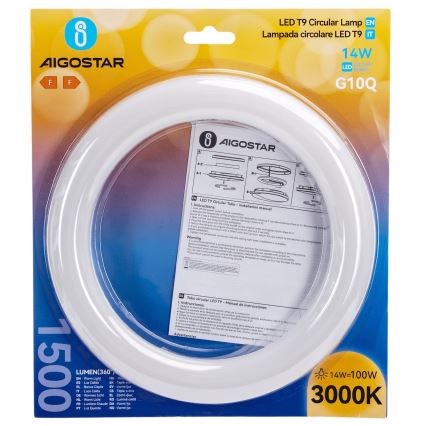LED-fluorestsenttoru G10q/14W/230V 3000K - Aigostar