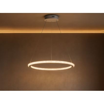 LED hämardatav rippvalgusti kaablil LED/90W/230V 3000-6500K Ø 60 cm + kaugjuhtimispult