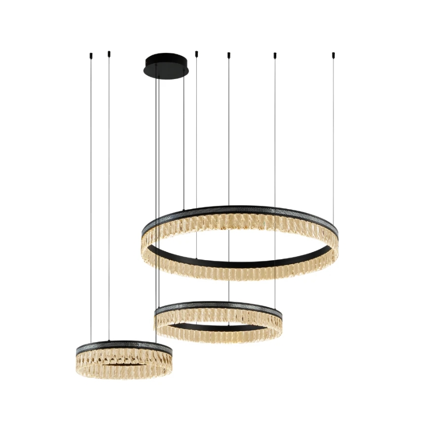 Hämardatav LED-kristall-lühter kaablil THALIA LED/120W/230V 3000-6000K + kaugjuhtimispult