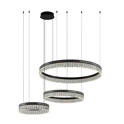 Hämardatav LED-kristall-lühter kaablil THALIA LED/120W/230V 3000-6000K + kaugjuhtimispult
