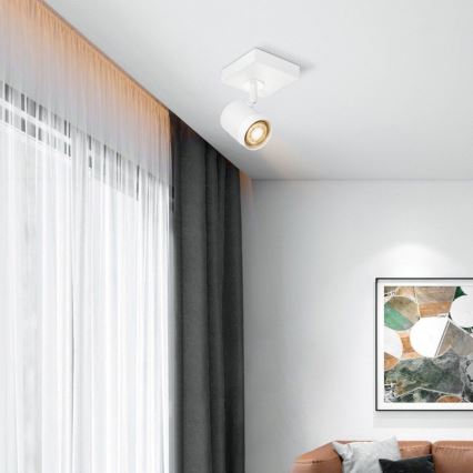 LED Hämardatav kohtvalgusti MANU 1xGU10/5,8W/230V valge