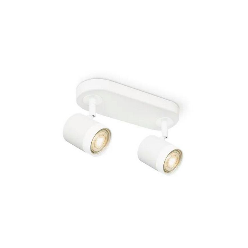 LED Hämardatav kohtvalgusti MANU 2xGU10/5,8W/230V valge