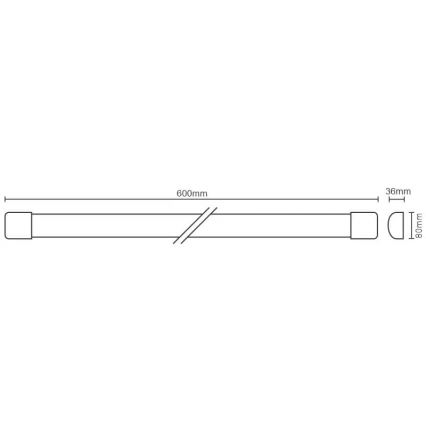 LED Hämardatav köögimööbli valgusti anduriga LED/20W/230V 4000K IP40