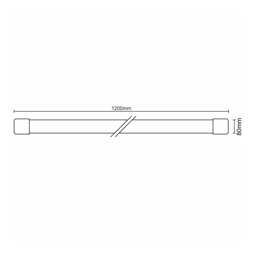LED Hämardatav köögimööbli valgusti LED/40W/230V 3000-6500K Wi-Fi Tuya IP40