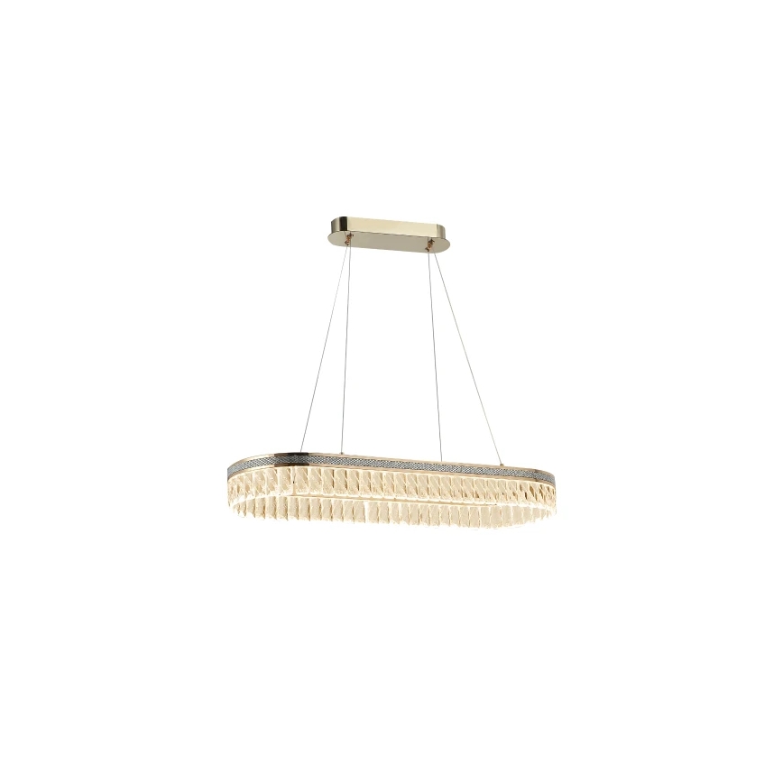 LED hämardatav kristallkroonlühter riputuskaabliga THALIA LED/50W/230V 3000-6000K + kaugjuhtimispult