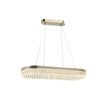 LED hämardatav kristallkroonlühter riputuskaabliga THALIA LED/50W/230V 3000-6000K + kaugjuhtimispult
