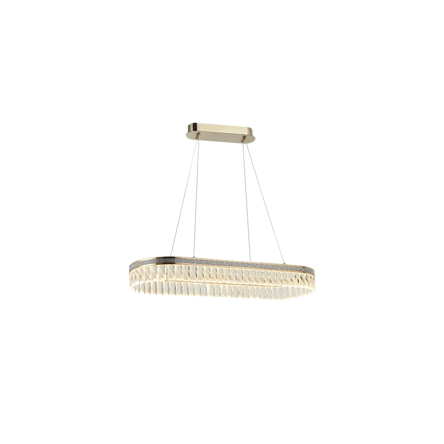 LED hämardatav kristallkroonlühter riputuskaabliga THALIA LED/50W/230V 3000-6000K + kaugjuhtimispult