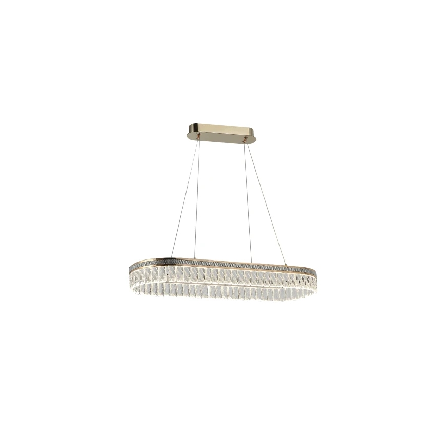 LED hämardatav kristallkroonlühter riputuskaabliga THALIA LED/50W/230V 3000-6000K + kaugjuhtimispult