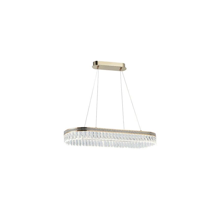 LED hämardatav kristallkroonlühter riputuskaabliga THALIA LED/50W/230V 3000-6000K + kaugjuhtimispult