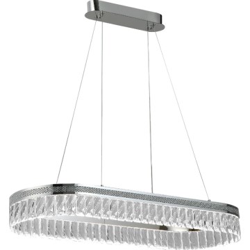 LED hämardatav kristall-lühter kaablil THALIA LED/50W/230V 3000-6000K + kaugjuhtimispult