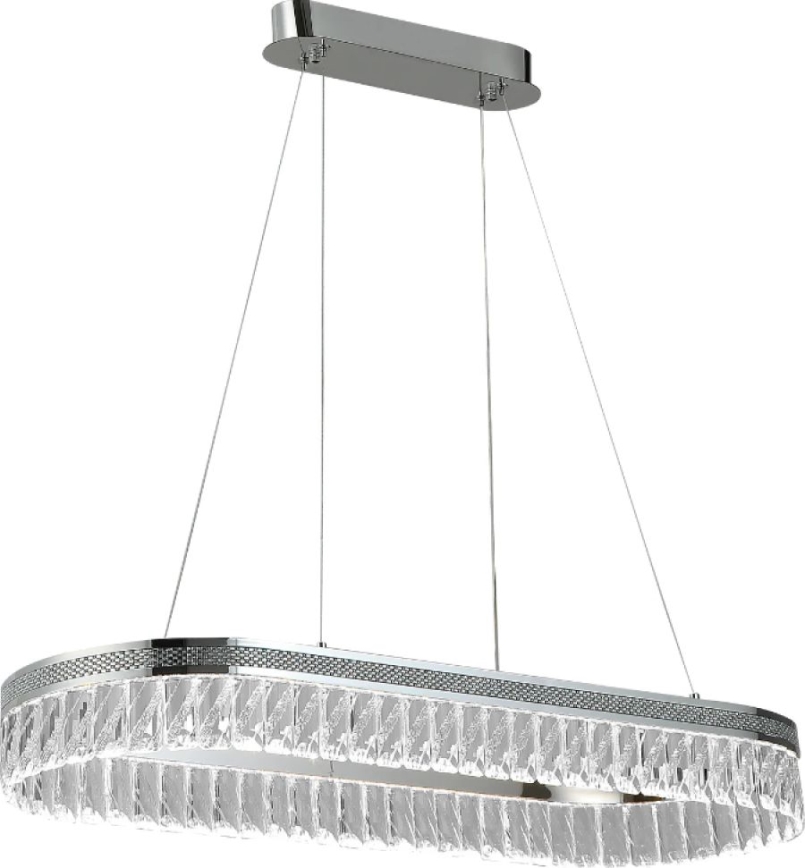 LED hämardatav kristall-lühter kaablil THALIA LED/50W/230V 3000-6000K + kaugjuhtimispult