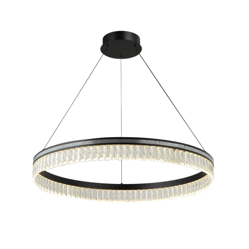 LED-hämardatav kristall-lühter riputuskaabliga THALIA LED/55W/230V 3000-6000K Ø 80 cm + kaugjuhtimispult