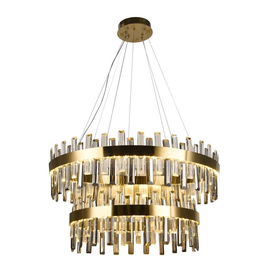 LED Hämardatav kristall-lühter LED/190W/230V 3000-6500K + kaugjuhtimispult