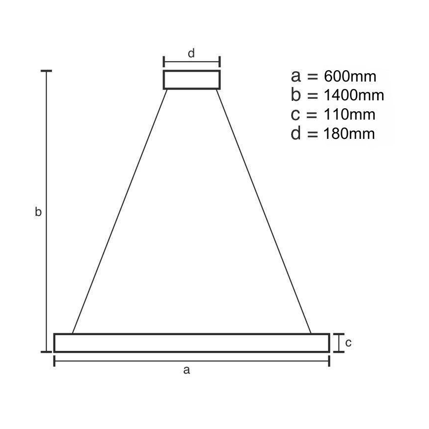 LED Hämardatav kristall-lühter LED/40W/230V 3000-6500K + kaugjuhtimispult