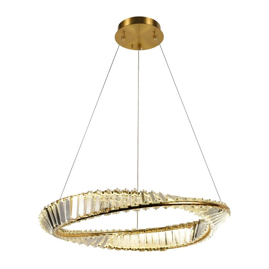 LED Hämardatav kristall-lühter LED/40W/230V 3000-6500K + kaugjuhtimispult