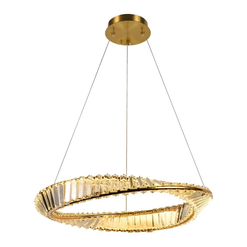 LED Hämardatav kristall-lühter LED/40W/230V 3000-6500K + kaugjuhtimispult