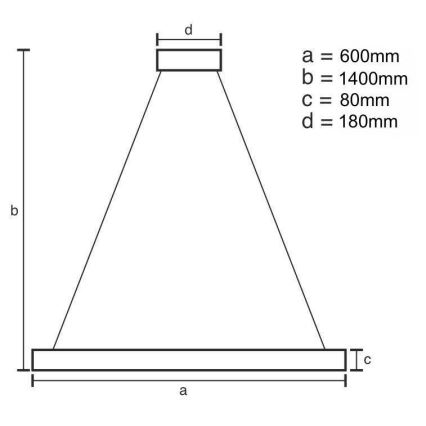 LED Hämardatav kristall-lühter LED/40W/230V 3000-6500K + kaugjuhtimispult