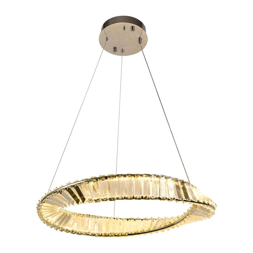LED Hämardatav kristall-lühter LED/40W/230V 3000-6500K + kaugjuhtimispult