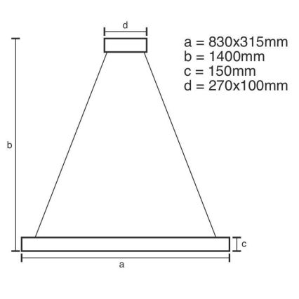 LED Hämardatav kristall-lühter LED/45W/230V 3000-6500K + kaugjuhtimispult