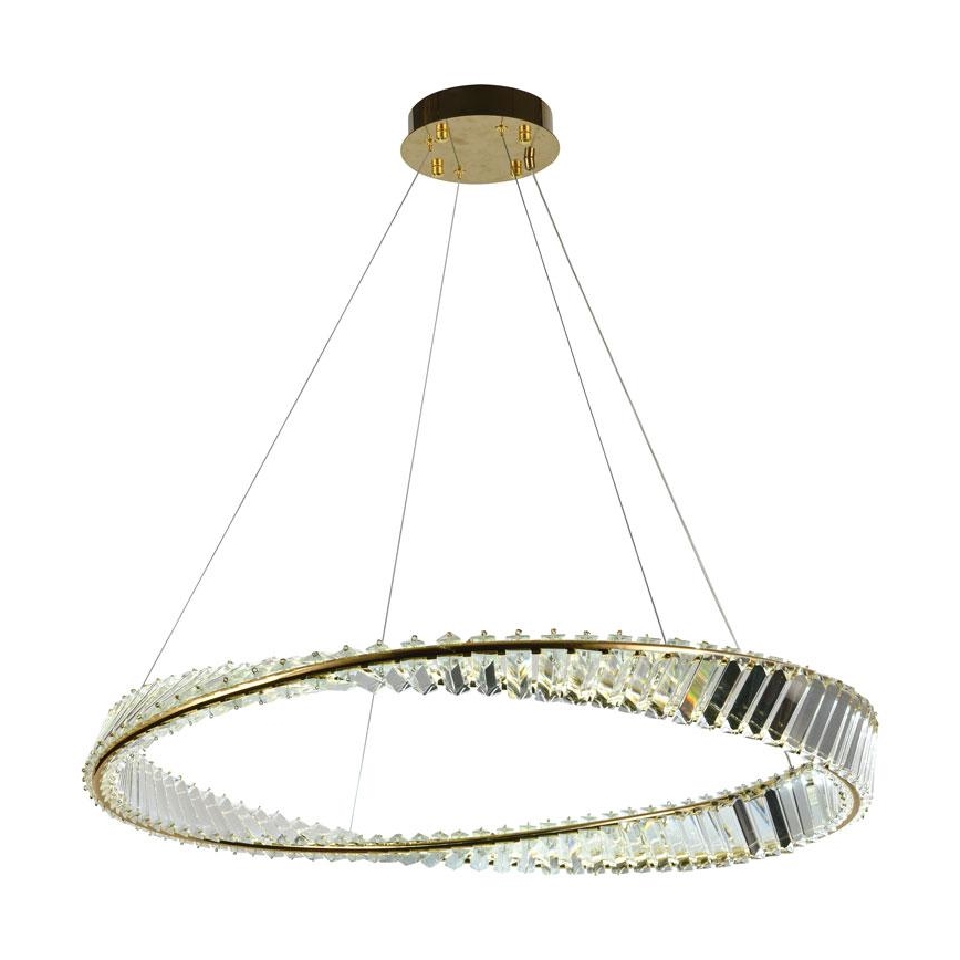 LED Hämardatav kristall-lühter LED/50W/230V 3000-6500K + kaugjuhtimispult