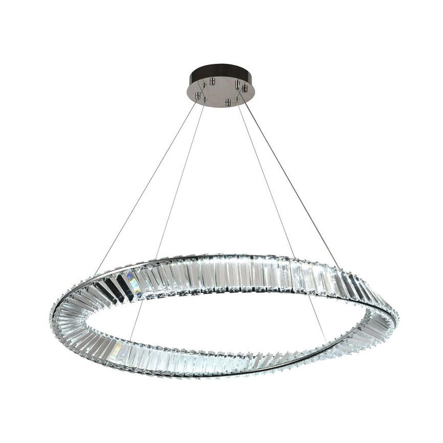LED Hämardatav kristall-lühter LED/50W/230V 3000-6500K + kaugjuhtimispult