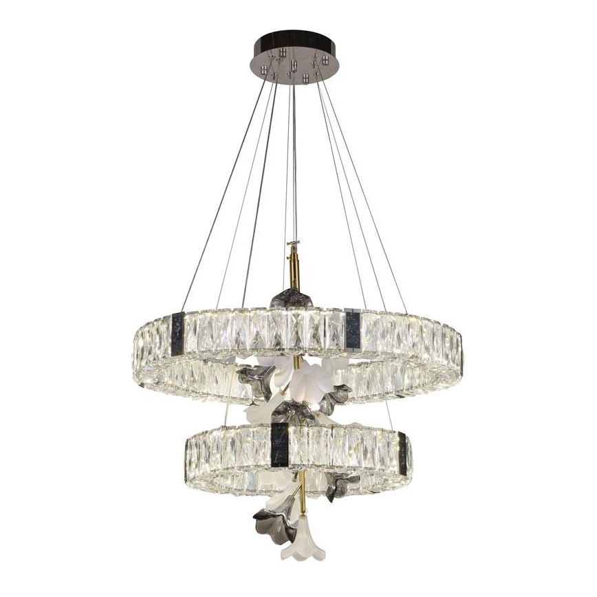 LED Hämardatav kristall-lühter LED/70W/230V 3000-6500K + kaugjuhtimispult