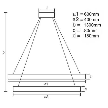 LED Hämardatav kristall-lühter LED/70W/230V 3000-6500K + kaugjuhtimispult