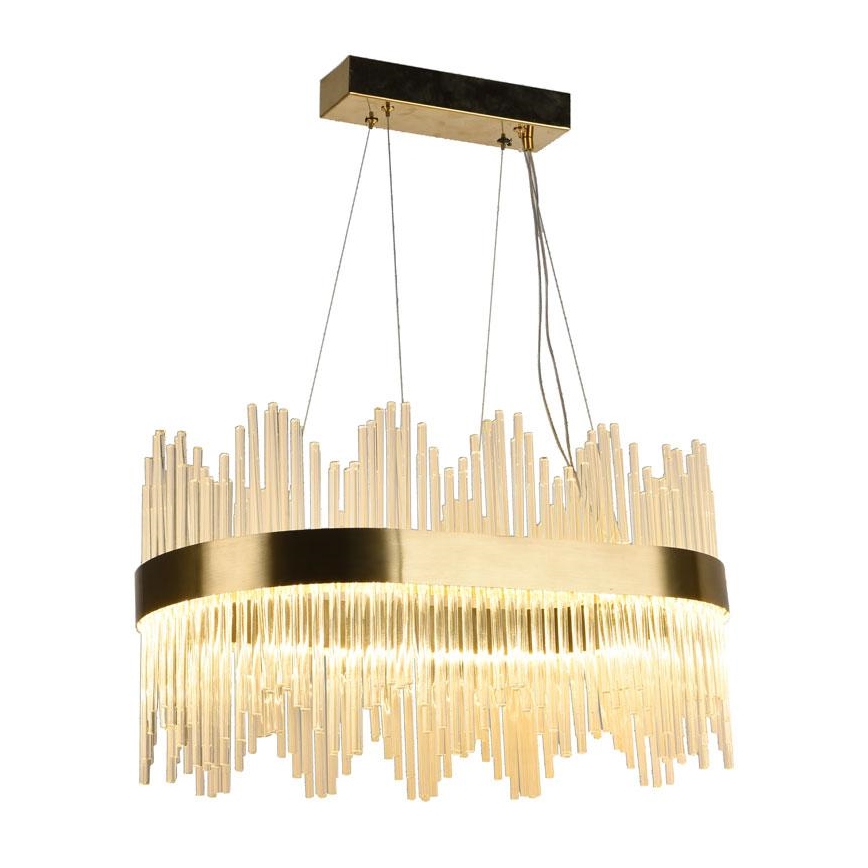 LED Hämardatav kristall-lühter LED/70W/230V 3000-6500K + kaugjuhtimispult