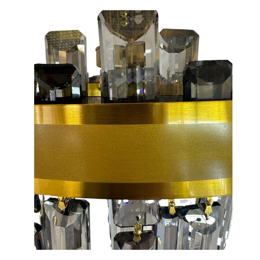 LED Hämardatav kristall-lühter LED/80W/230V 3000-6500K + kaugjuhtimispult