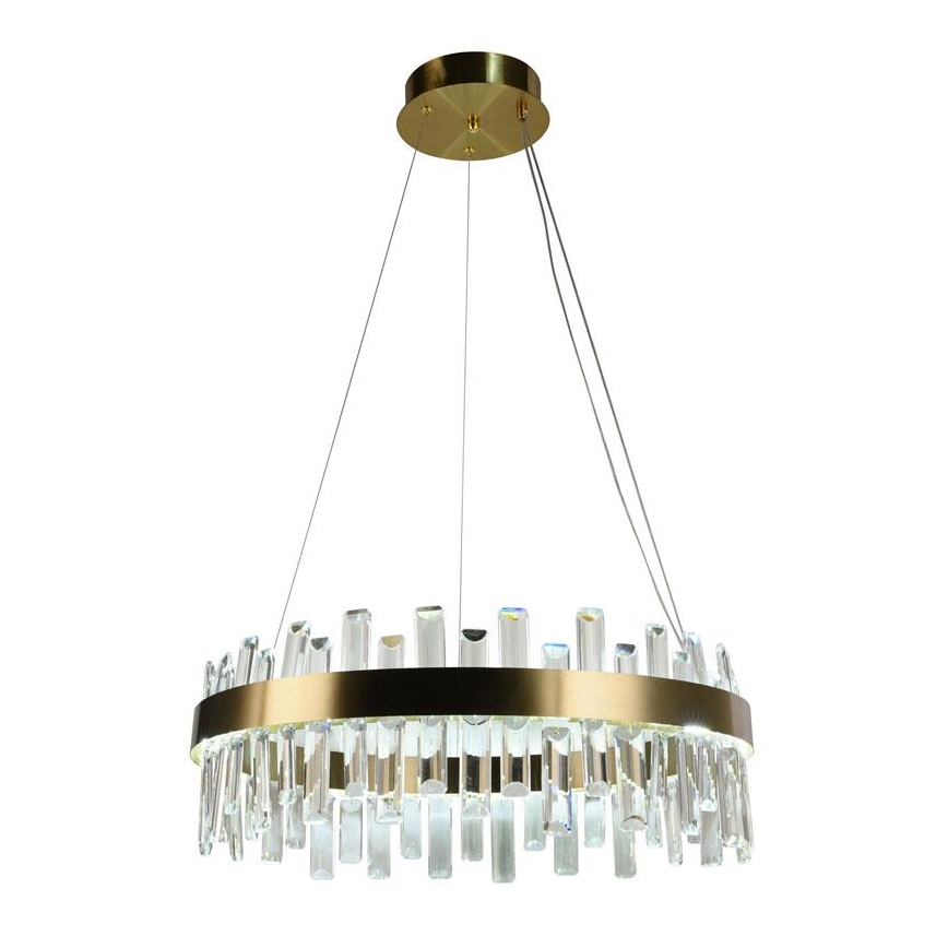 LED Hämardatav kristall-lühter LED/80W/230V 3000-6500K + kaugjuhtimispult